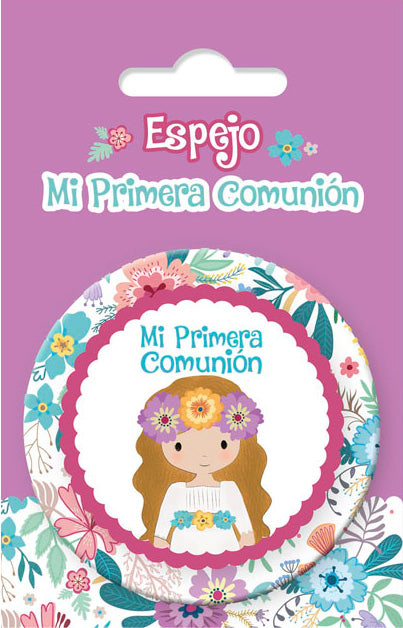 Espejo Mi Primera Comunión. Regalos de Espejos de comunión para los Invitados. Espejos de comunión